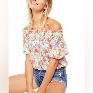 free people Technicolor Bubble Top .